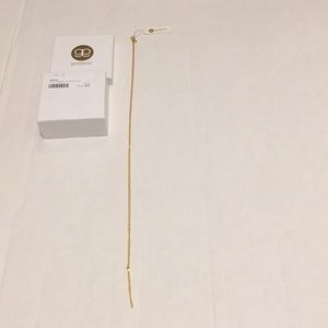 Gorjana Davis dagger long necklace.